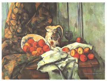 cézanne Tableau Peinture - Nature morte avec pichet Paul Cézanne